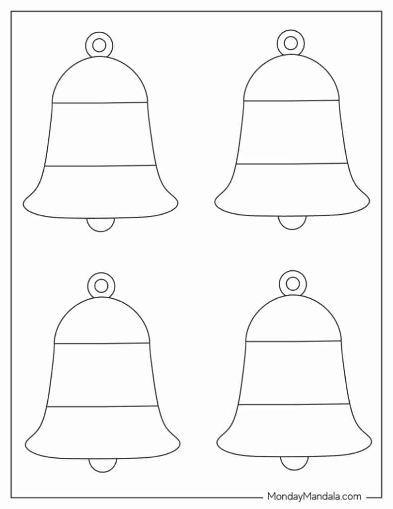 Printable christmas ornaments free pdf templates