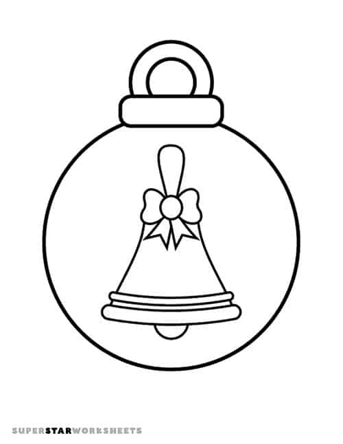 Christmas ornament template