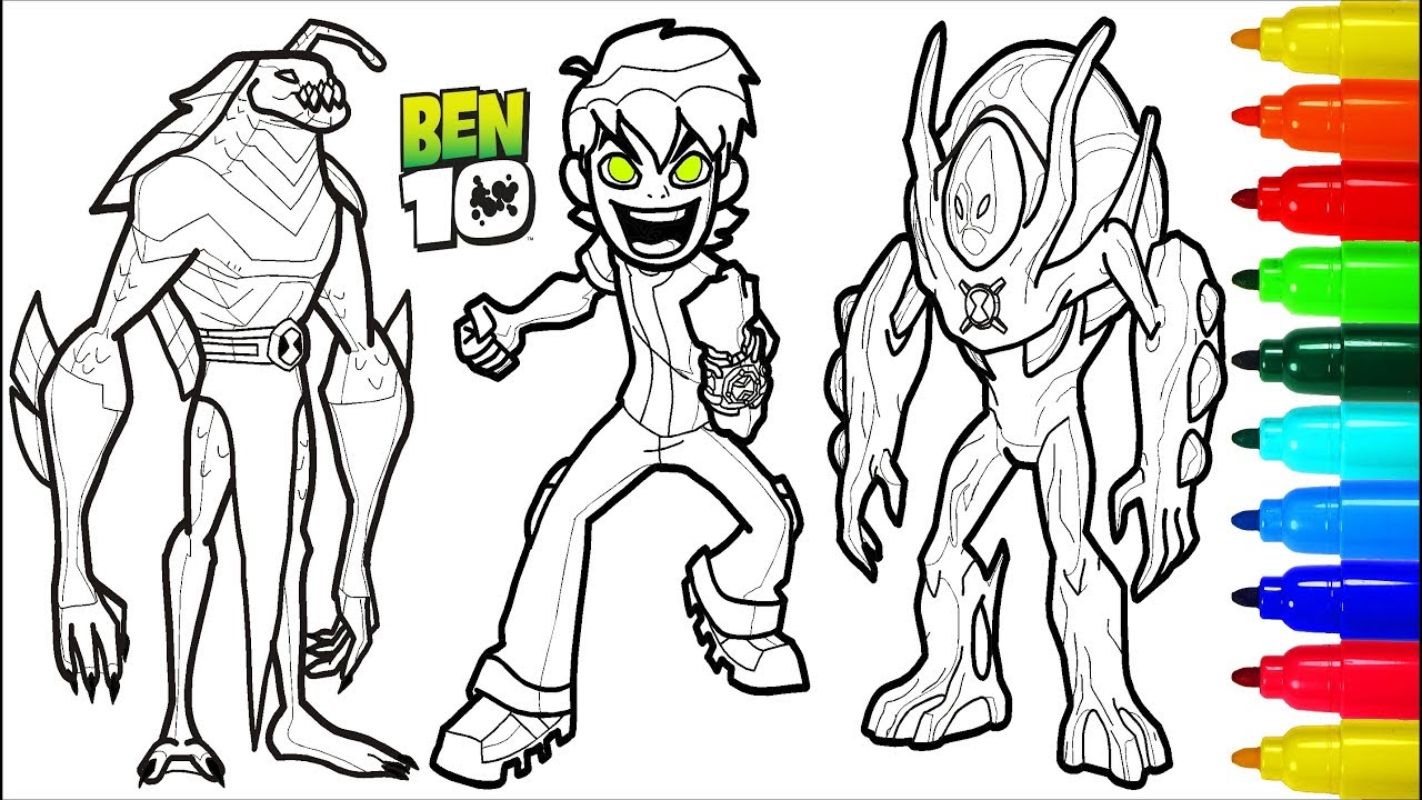 Ben coloring pages colouring pages for kids