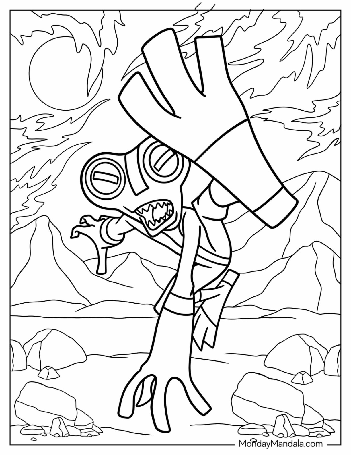 Ben coloring pages free pdf printables