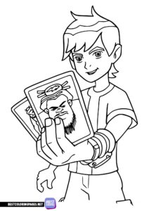 Ben coloring pages