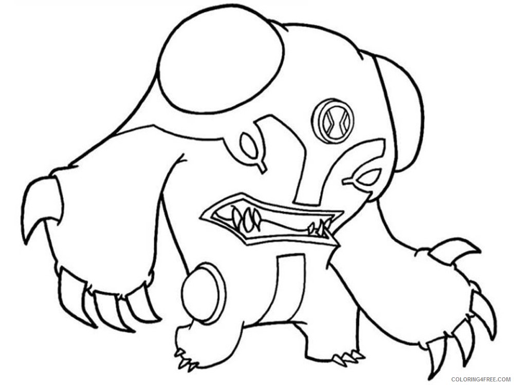 Coloring pages ben coloring pages cartoons ben