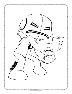 Ben coloring pages free pdf printables