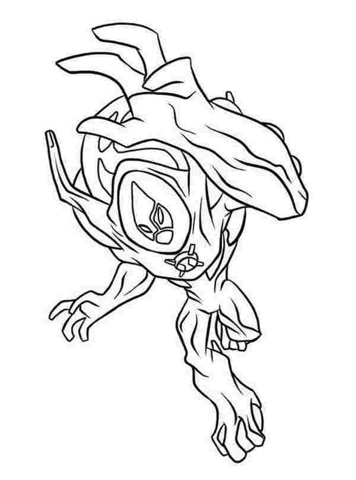 Printable ben coloring pages pdf for kids