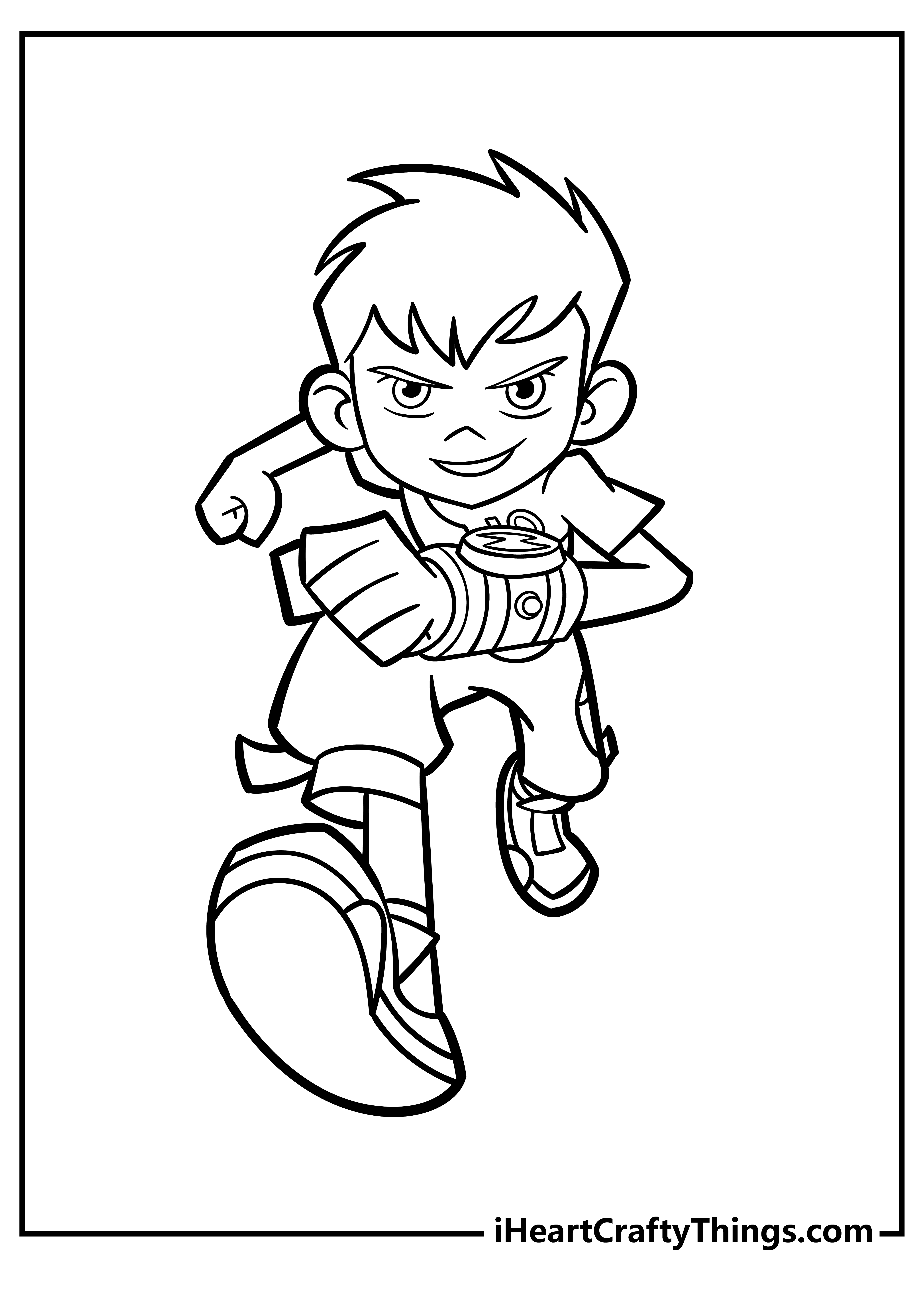 Ben coloring pages free printables