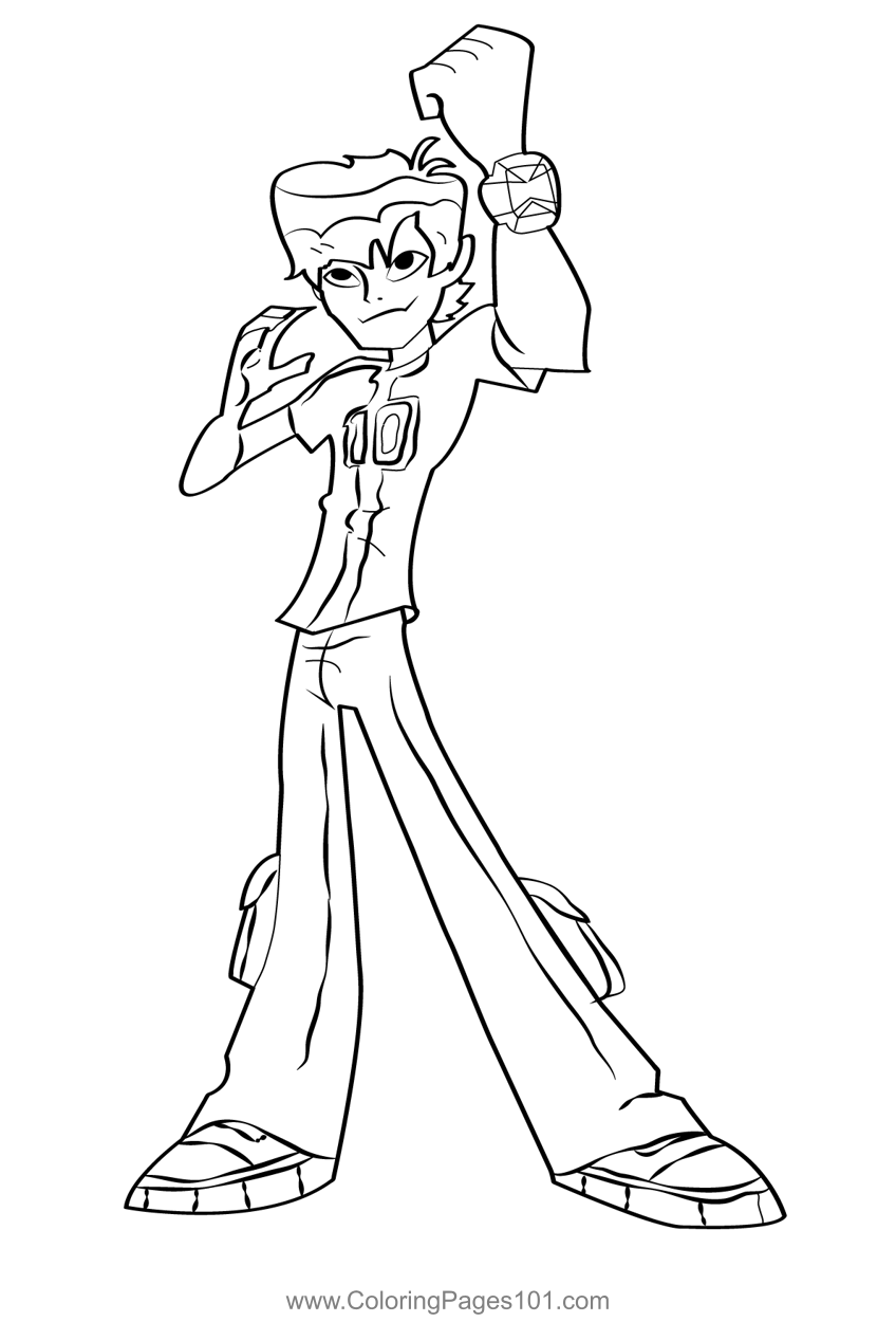 Ben coloring page for kids
