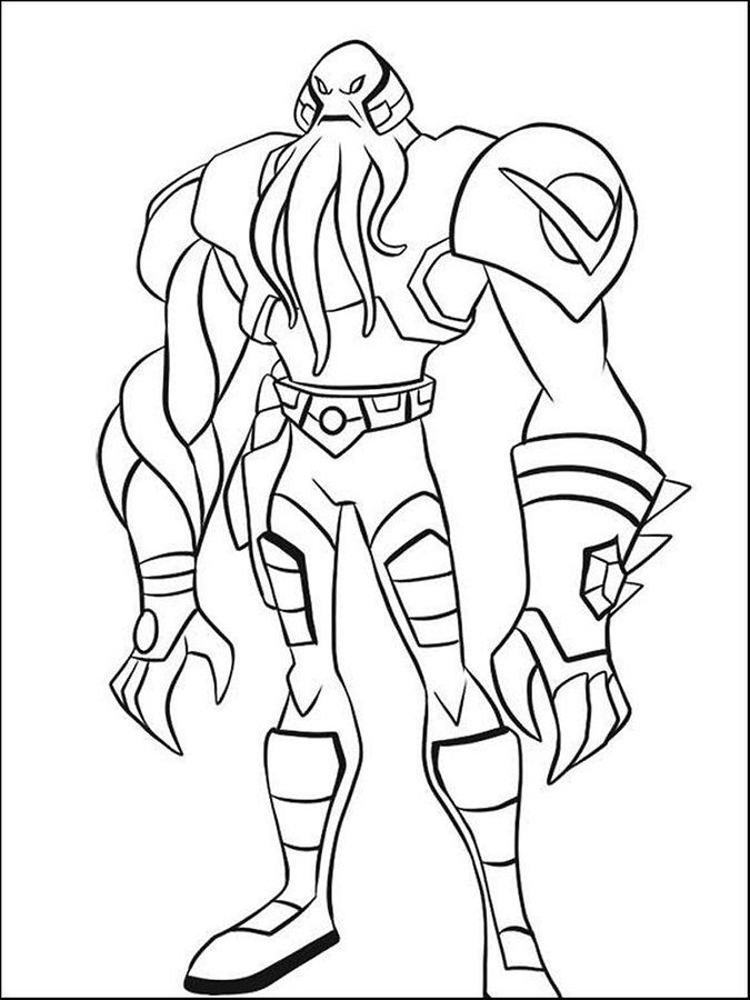 Coloring pages printable ben coloring pages