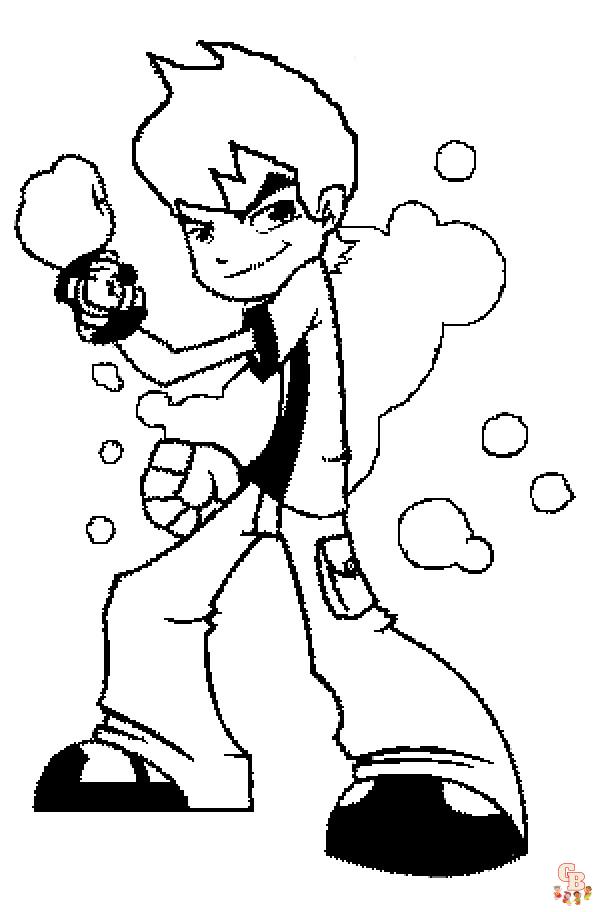 Discover exciting ben coloring pages