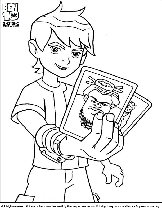 Free printable coloring page