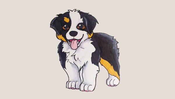 Puppy coloring pages