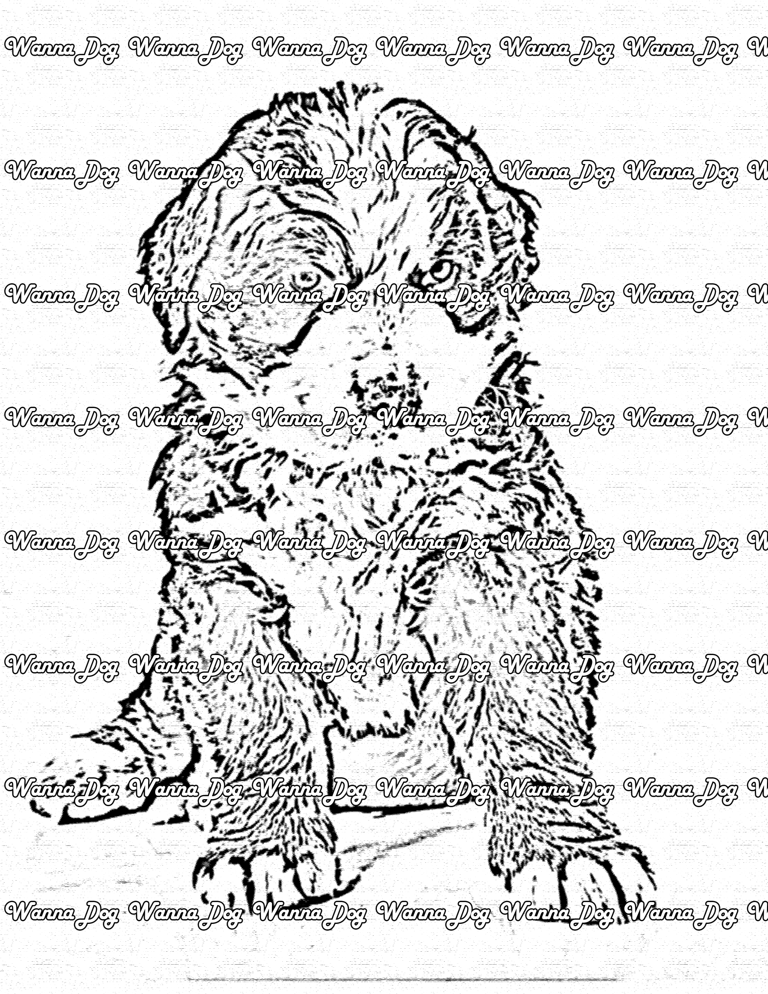 Bernese mountain dog coloring pages â wanna dog