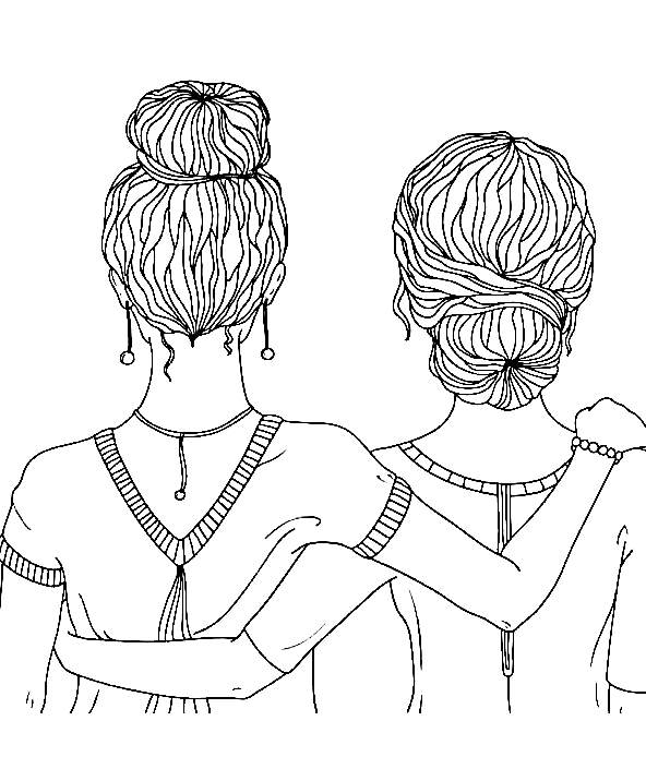Bff coloring pages printable for free download