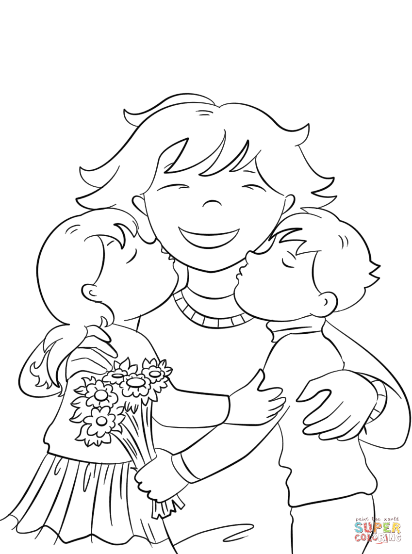 Mom you are the best coloring page free printable coloring pages