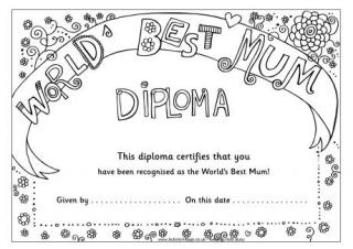 Louring diploma printables