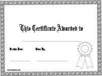Printable awards certificates diplomas