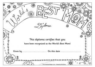 Louring diploma printables