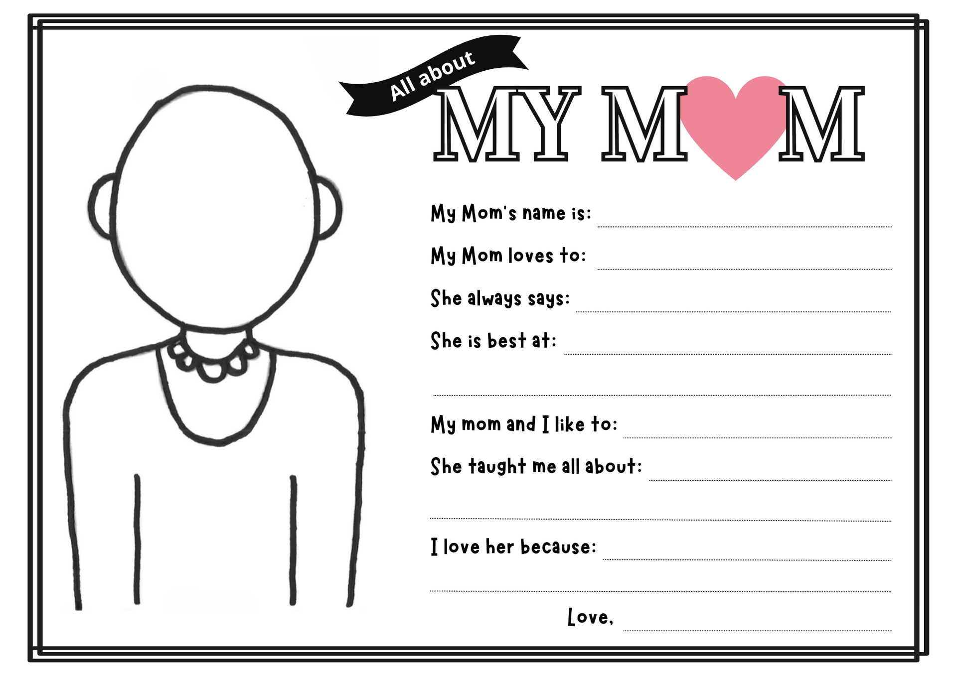 Best mom ever contest
