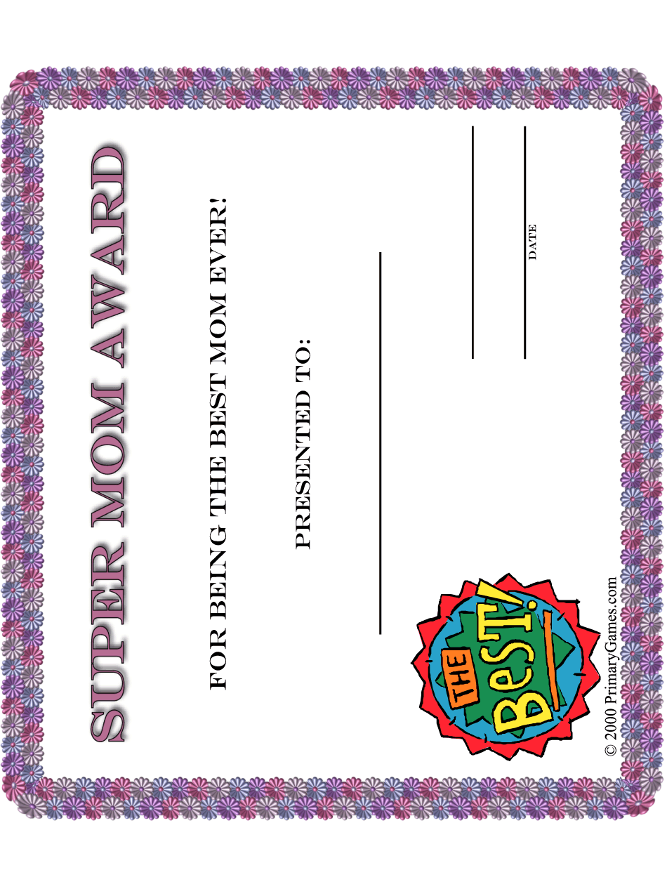 Fun the children mothers day coloring pages