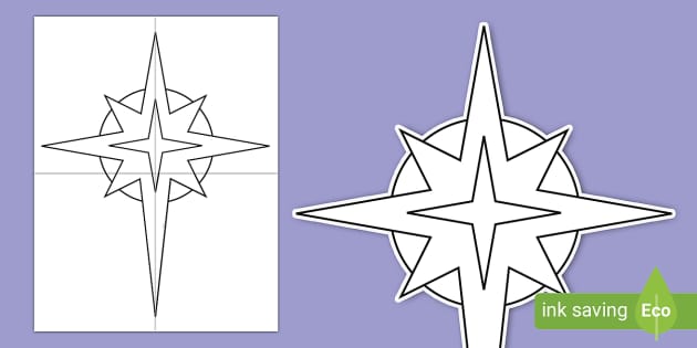 Printable star of bethlehem grade