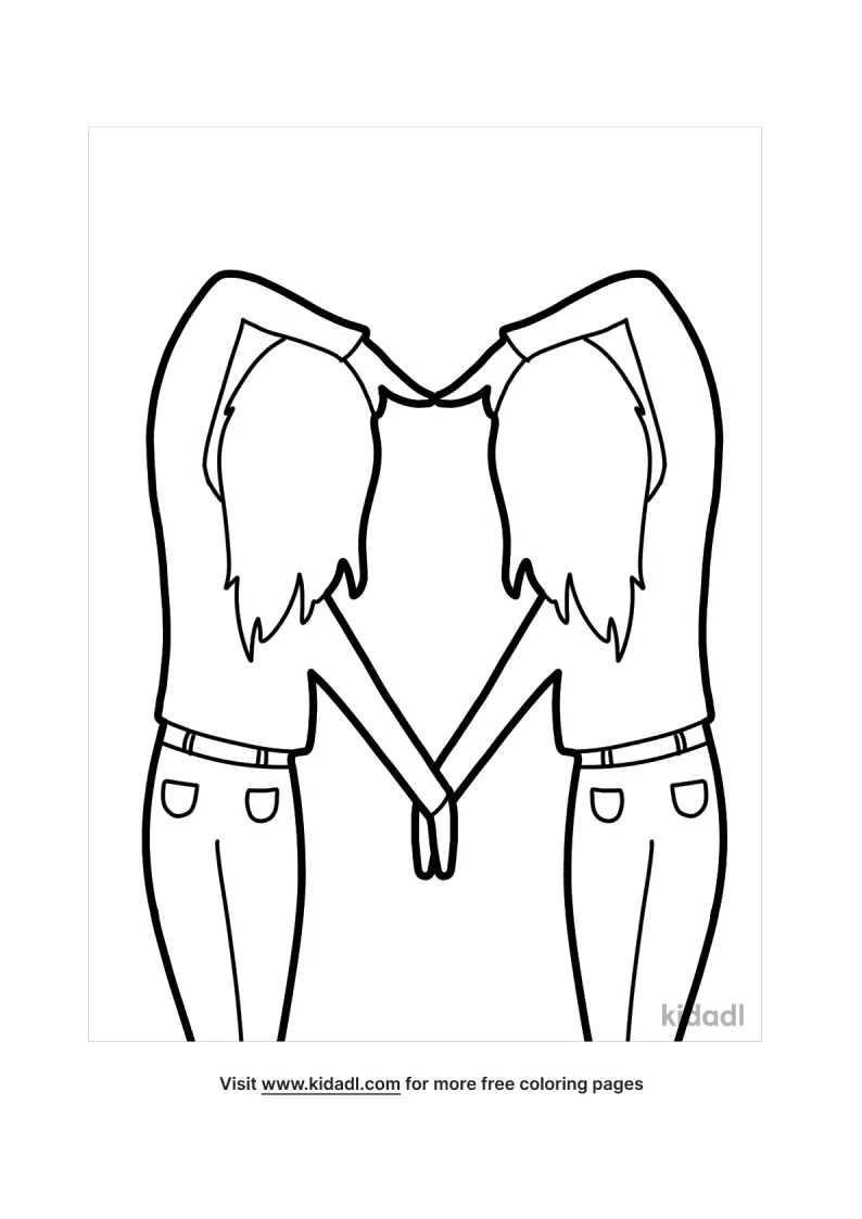 Free bff coloring page coloring page printables