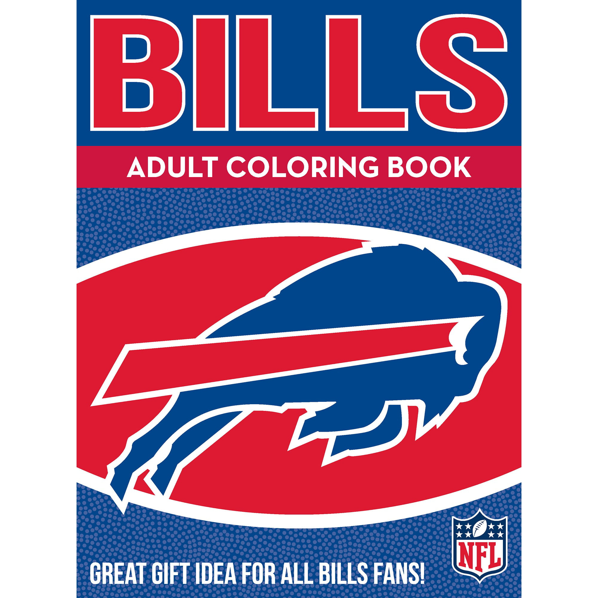 In the sports zone nfl adult coloring book buffalo bills