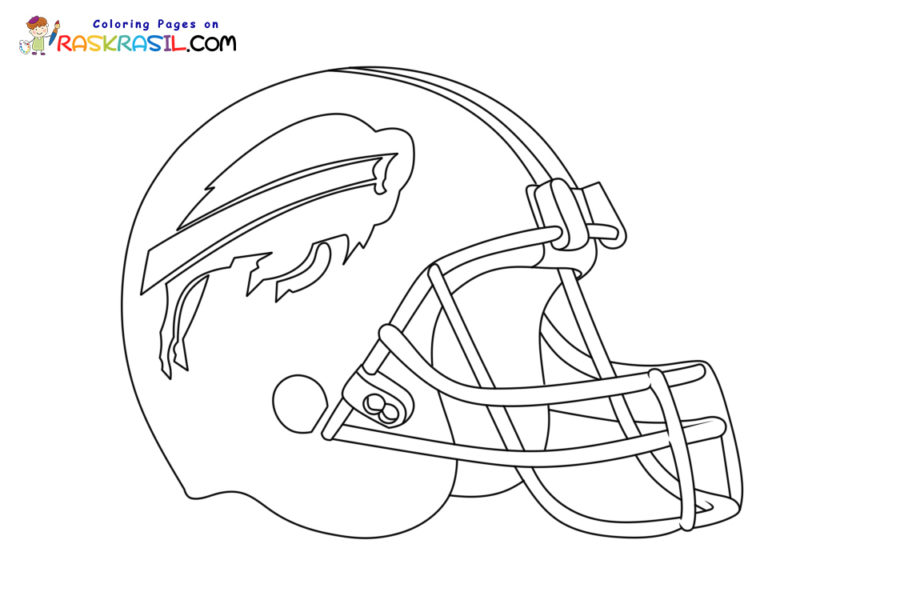 Buffalo bills coloring pages
