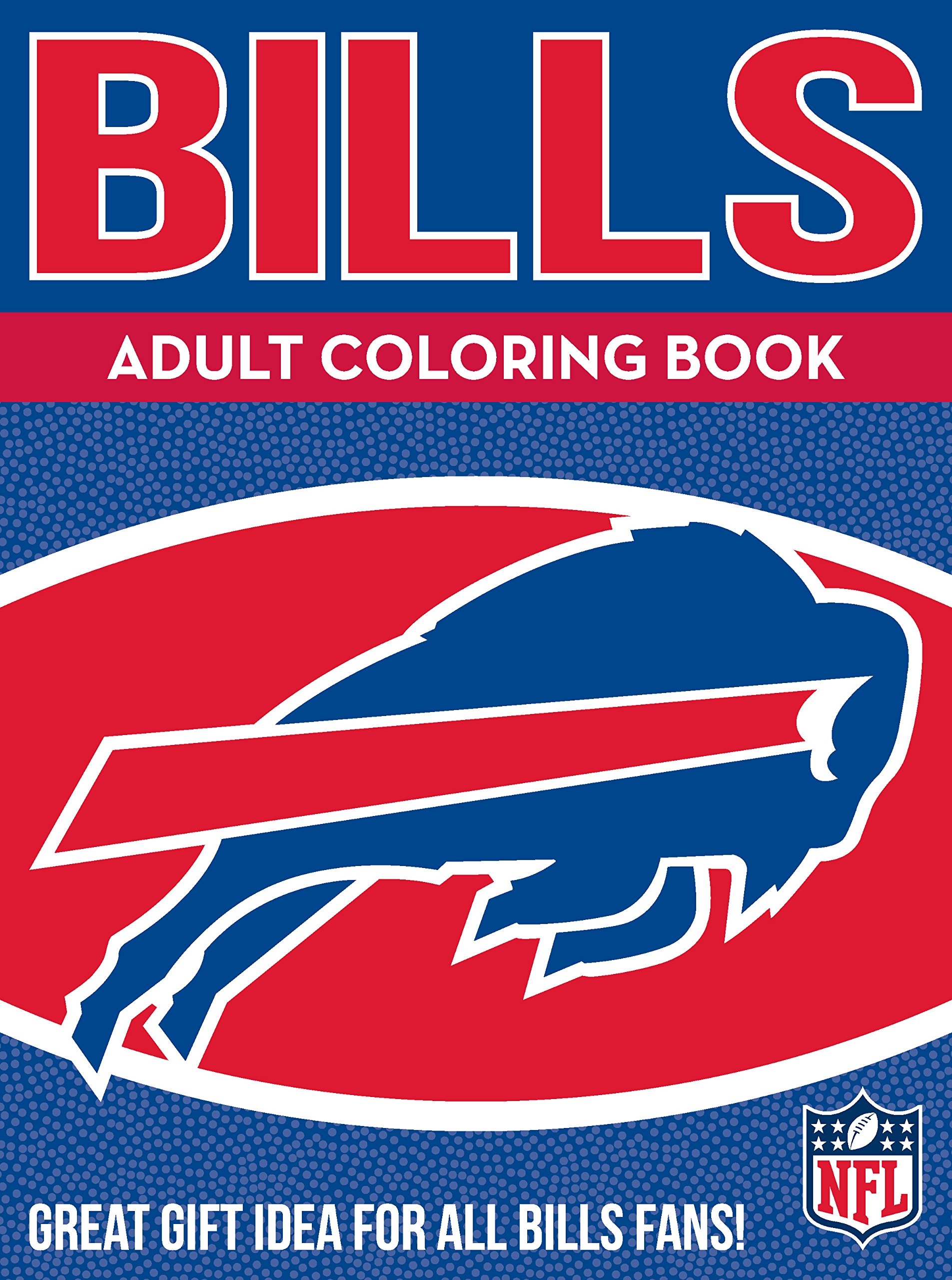 In the sports zone nfl buffalo bills adult coloring book blue white pages buy online at best price in u