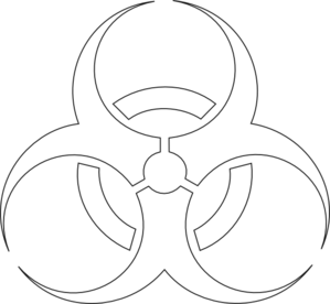 Biohazard clip art at