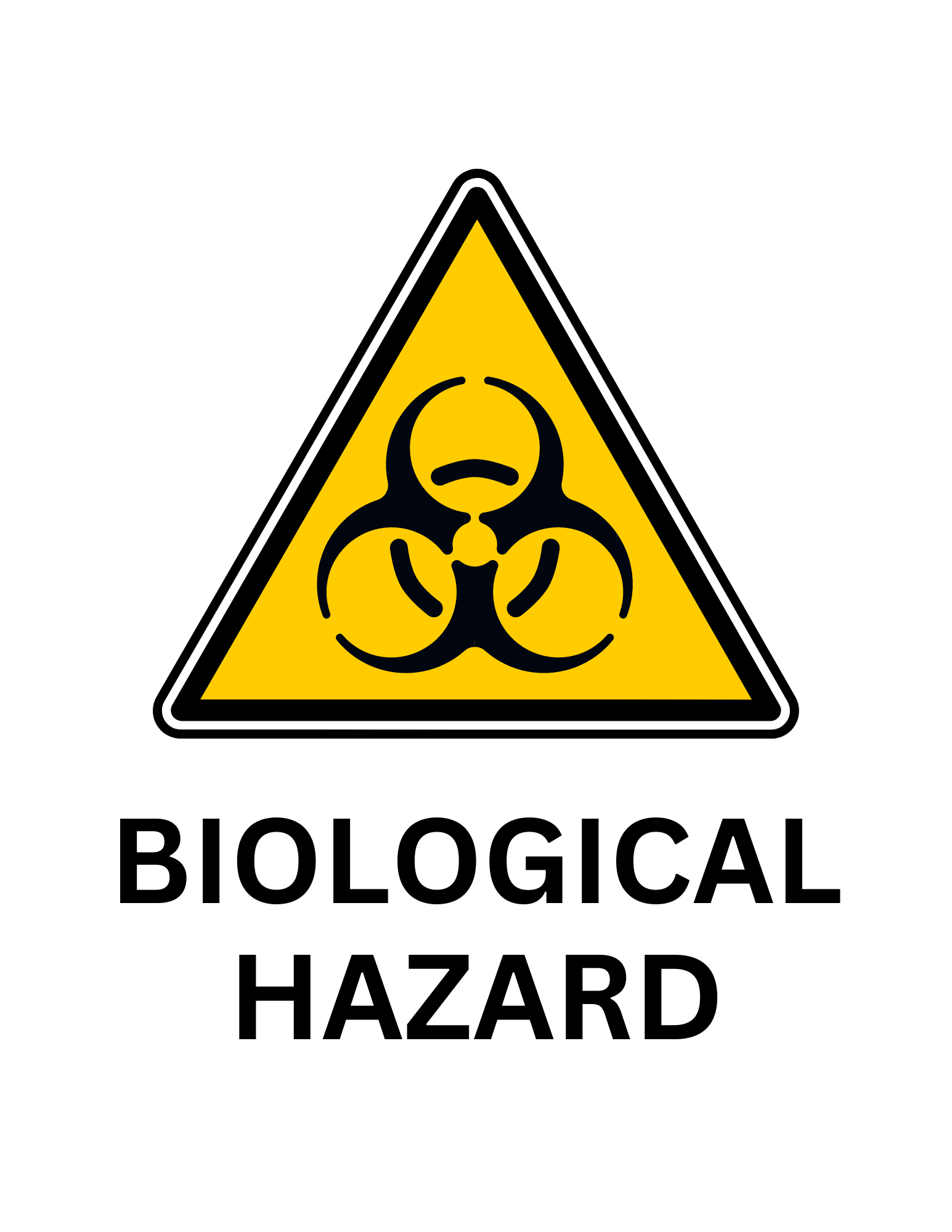 Bio hazard signs printable templates free pdf downloads