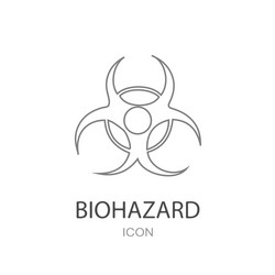 Biohazard logo vector images over