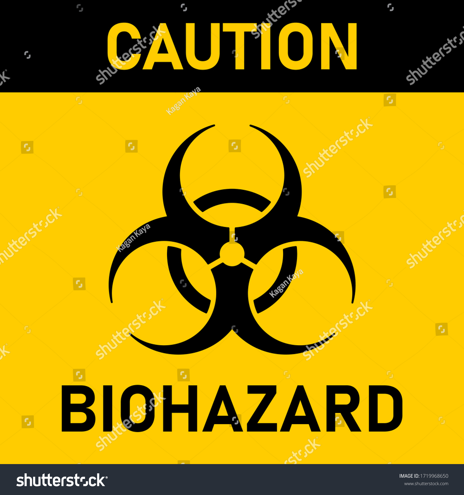 Hakuun caution biological hazard biohazard sign symbol liittyvã vektorikuva rojaltivapaa