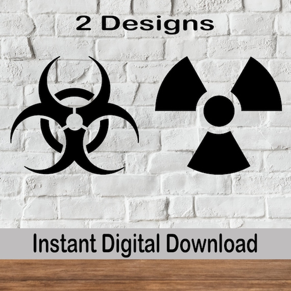 Biohazard symbol svg biohazard warning warning sign radioactive svg hazard danger icons svg warning icons nuke svg nuclear sign svg