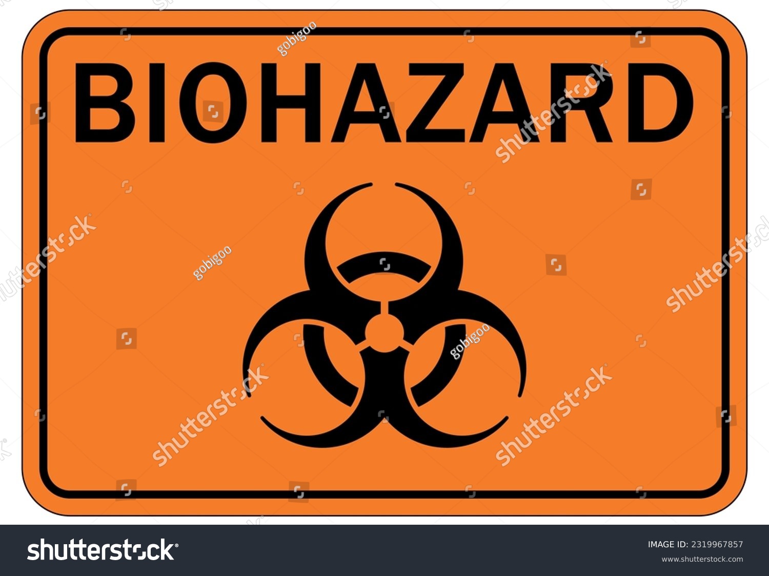Thousand caution biohazard royalty