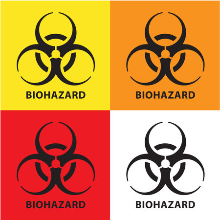 Biological hazards cliparts stock vector and royalty free biological hazards illustrations