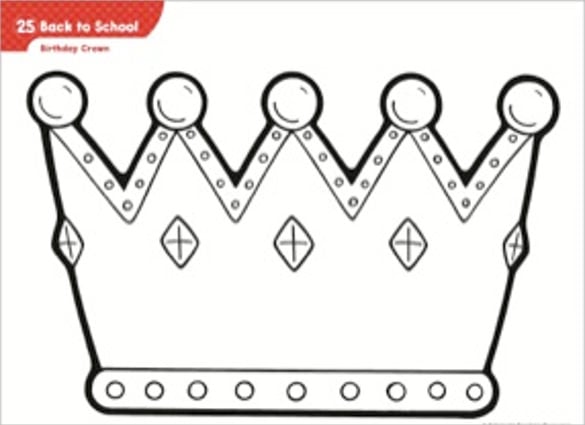Birthday crown