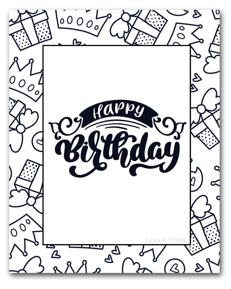 Best free printable happy birthday coloring sheets stickers cards gift tags and more coloring birthday cards happy birthday coloring pages birthday coloring pages
