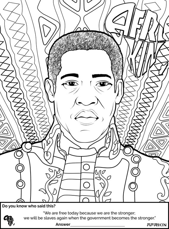 Adult coloring page instant download printable black