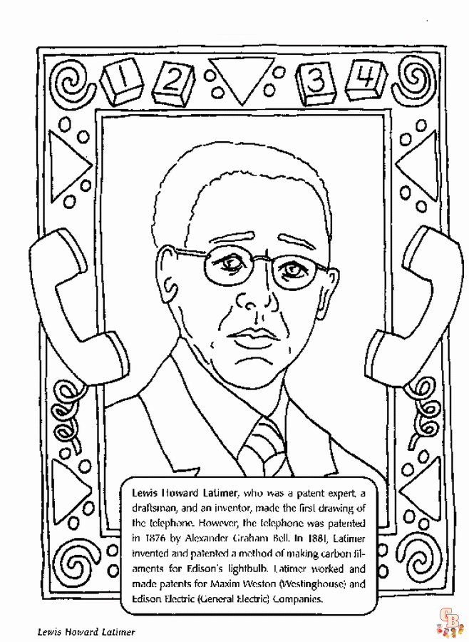 Celebrate black history month with printable coloring pages