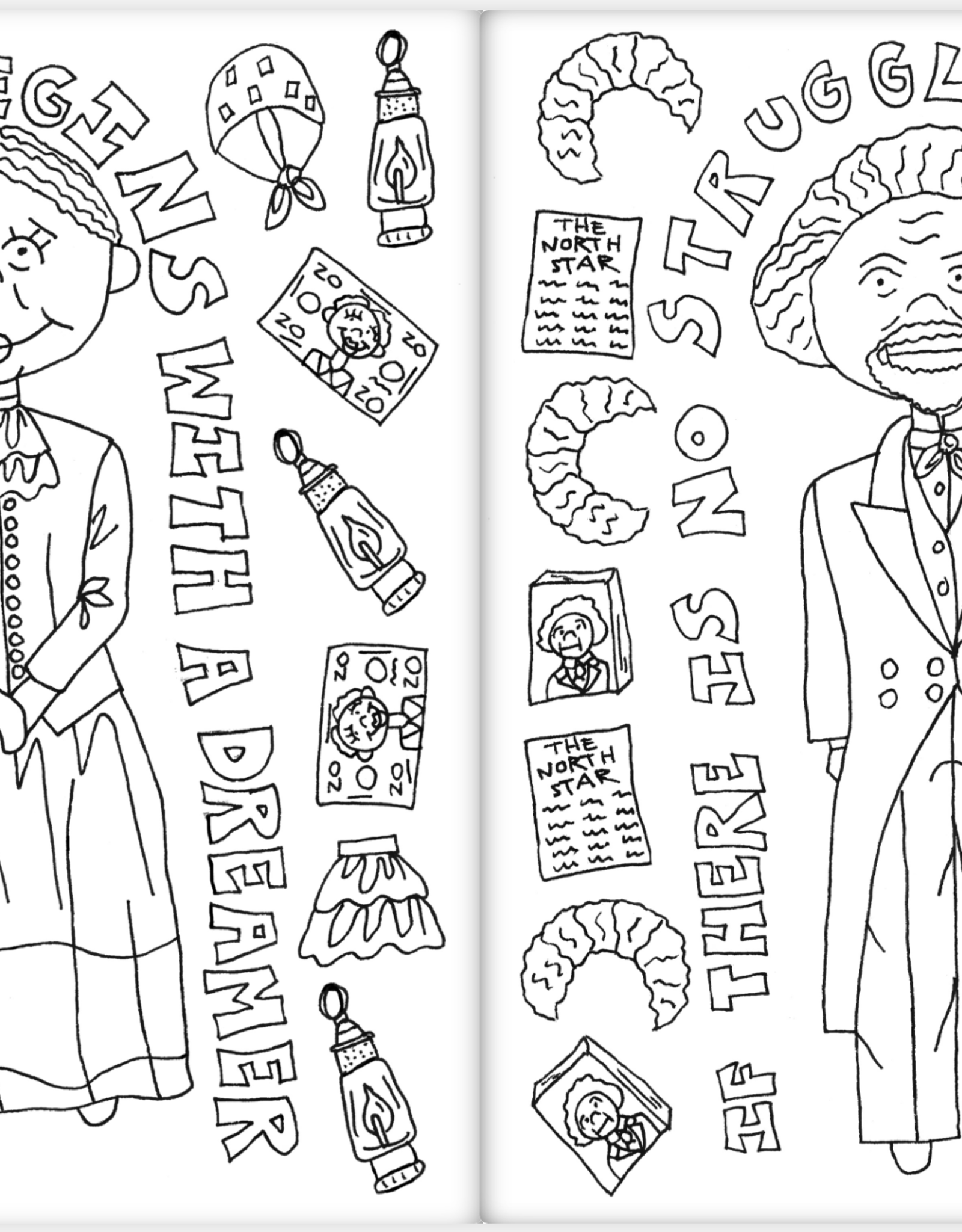 Black history coloring book