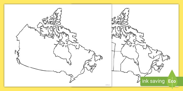 Printable nada map blank teacher made