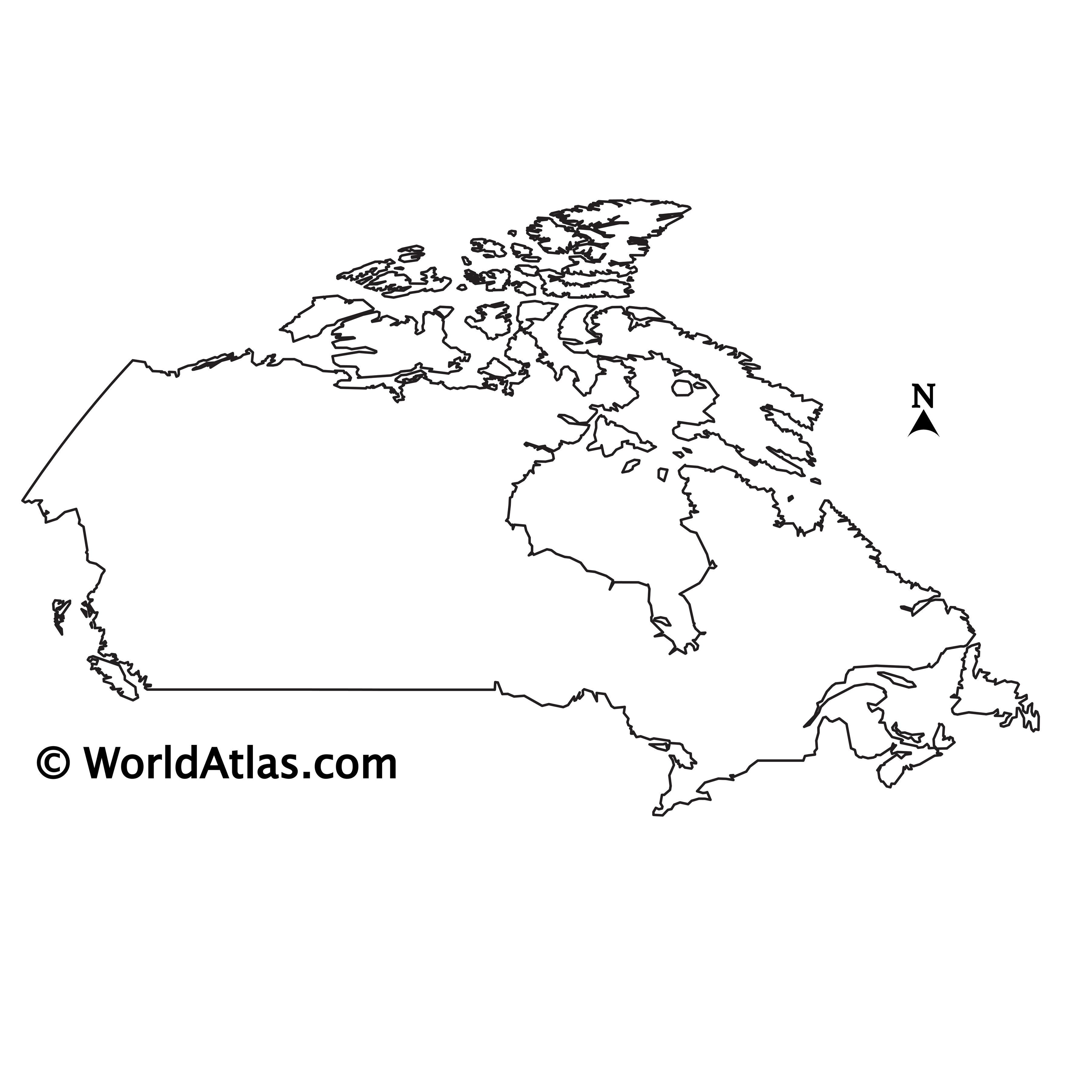 Canada maps facts