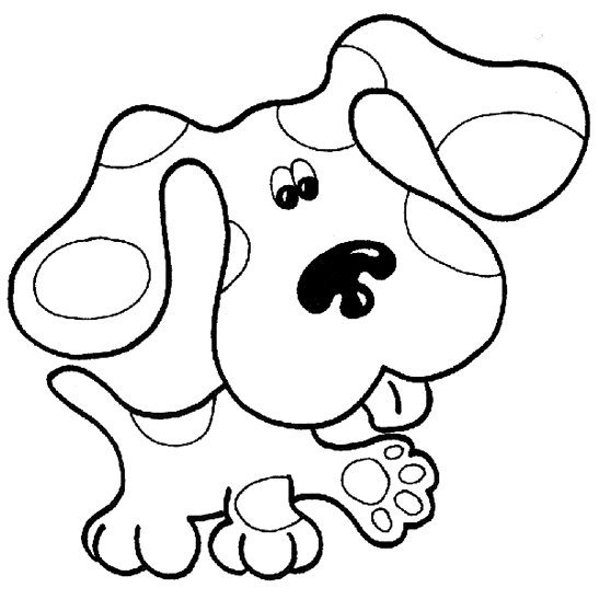 Blues clues coloring pages free printable download blues clues coloring pages for kids coloring pages