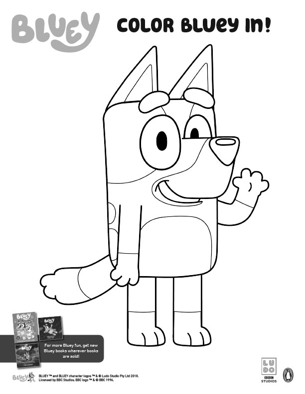 Bluey printables and activities brightly