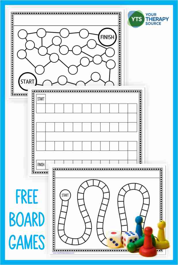 Game board printable