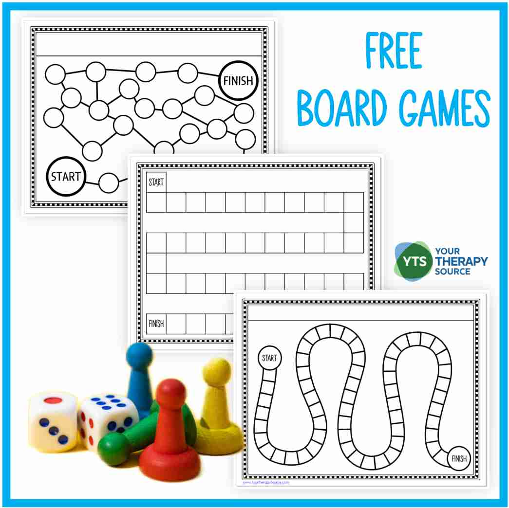 Game board printable