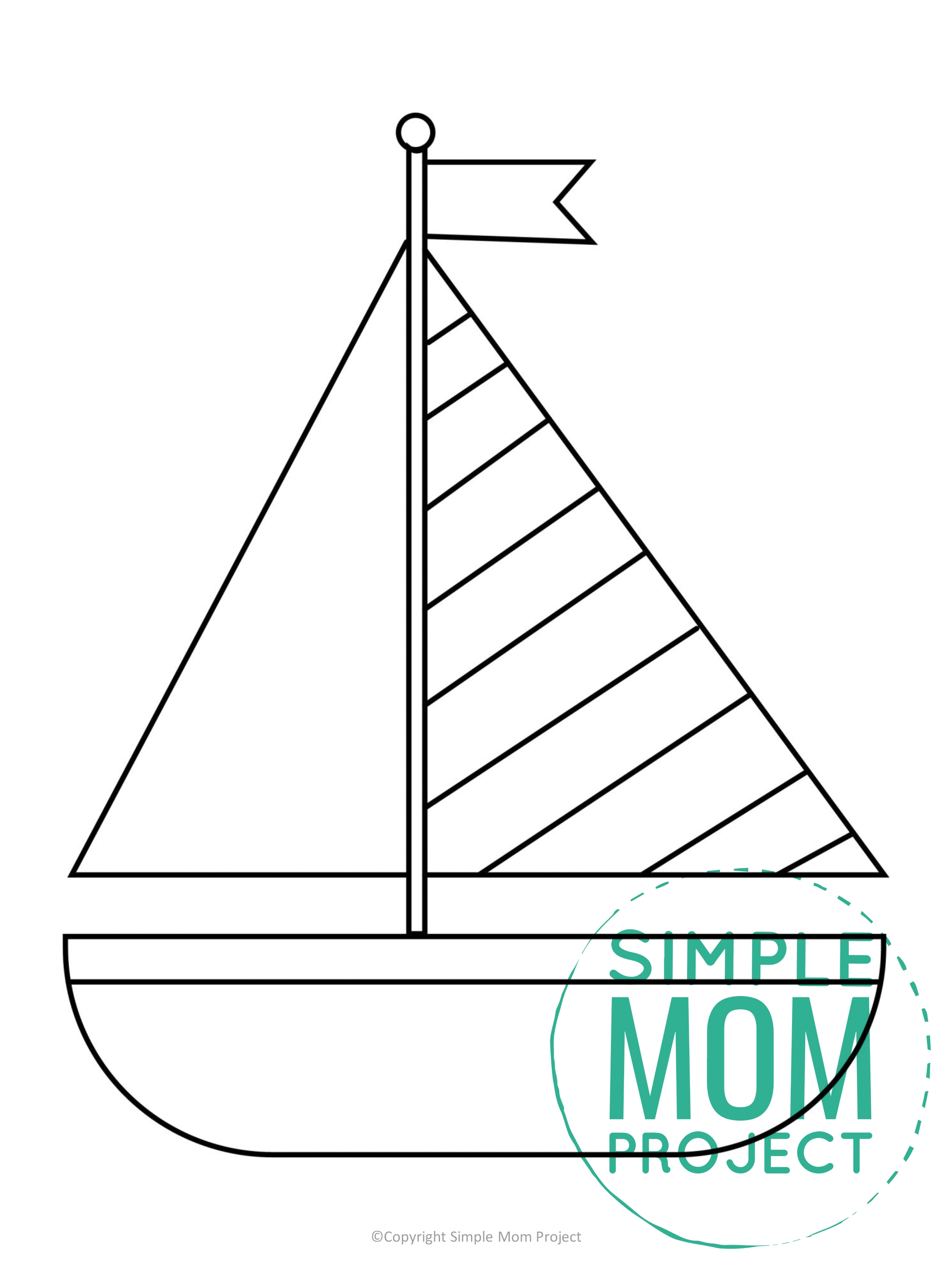 Beach and summer printable templates