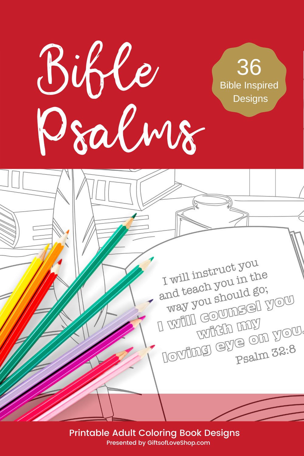 Psalms coloring pages