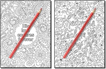 Psalms coloring book an adult coloring book with inspirational bible quotes christian religious lessons and relaxing flower patterns summer jade books