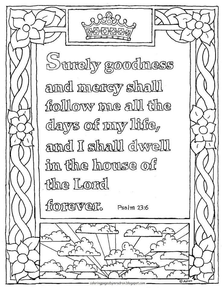 Coloring pages for kids by mr adron printable psalm coloring page goodness and mâ bible coloring pages coloring pages for kids bible verse coloring page