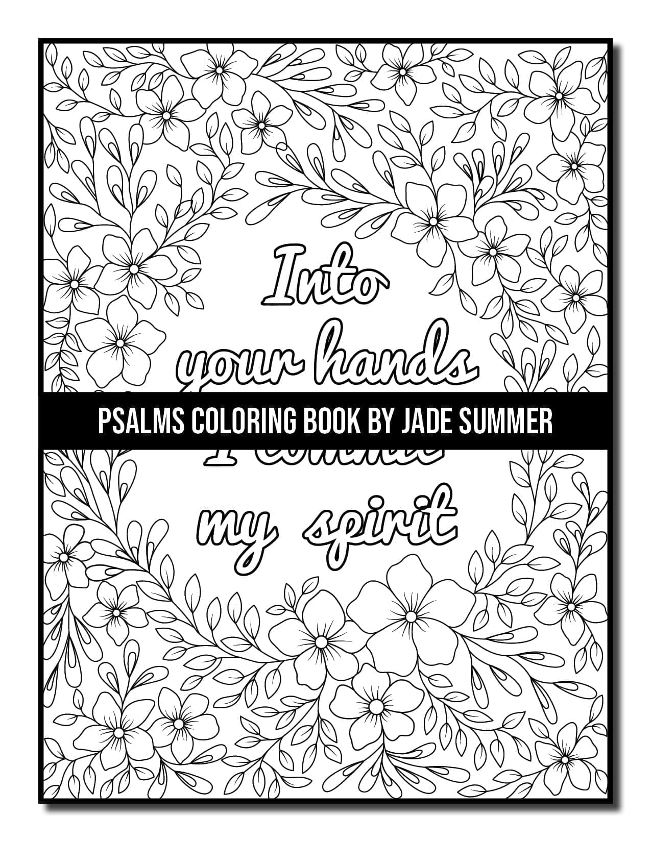 Psalms coloring book jade summer